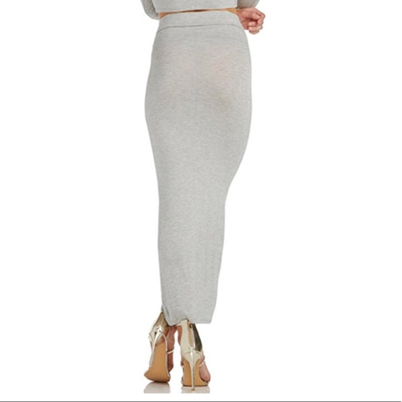 Nicki Minaj Collection Jersey Bodycon Maxi Skirt - Picture 3 of 3
